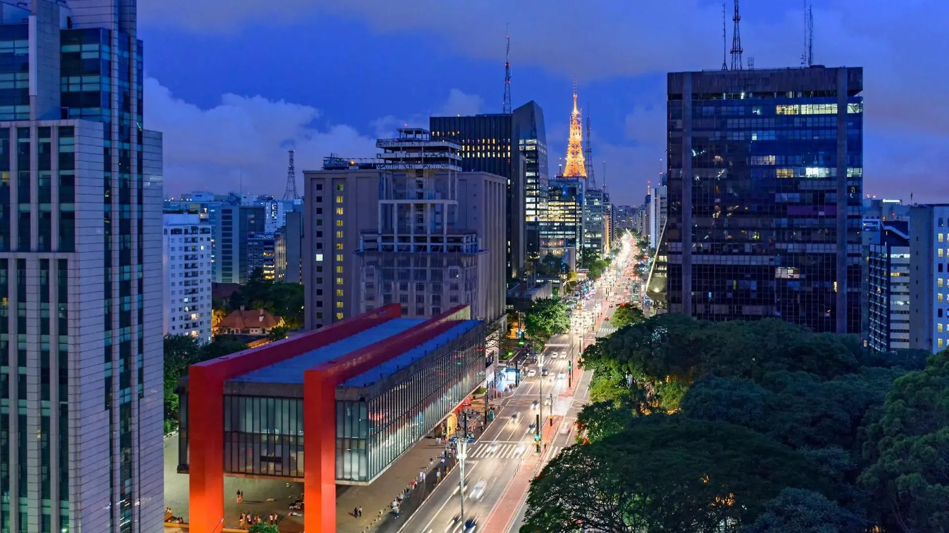 Апартаменты Suite Hotel Wyndham Paulista Сан-Пауло